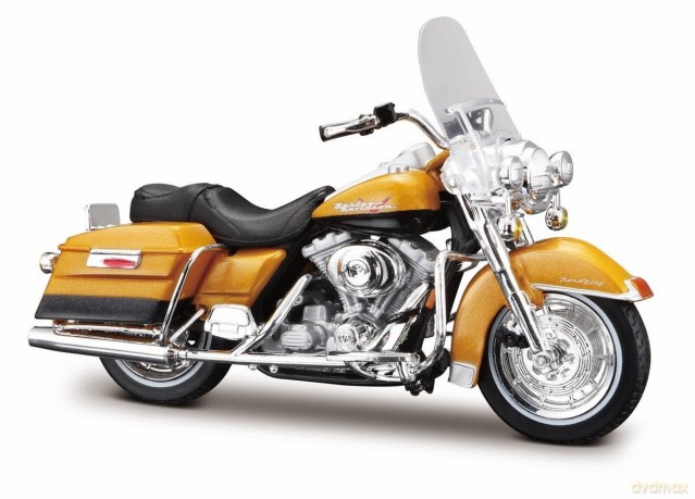 Motocykl 1999 Flhr Road King Skala 1:18