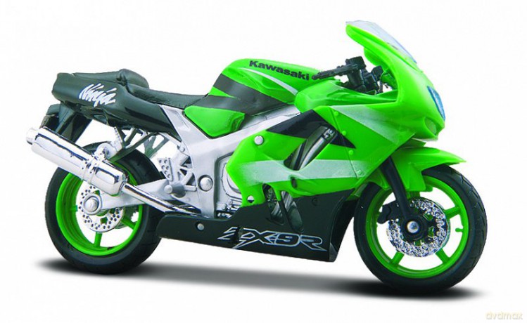 Motocykl Kawasaki Ninja Zx-9R Skala 1:18