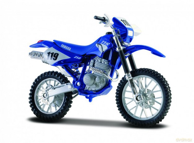 Motocykl Yamaha Tt-R250 Skala 1:18