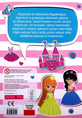 Najpiękniejsze księżniczki plus naklejki z brokatem [KSIĄŻKA]