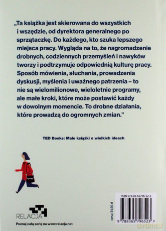 Niemierzalne, wielkie znaczenie małych zmian. TED books - Margaret Heffernan [KSIĄŻKA]