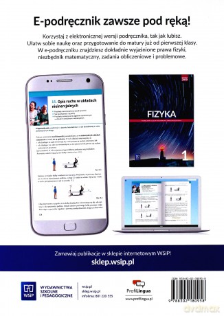 Nowe fizyka zbiór zadań 1 liceum i technikum zakres rozszerzony - Katarzyna Nessing, Jadwiga Salach, Agnieszka Bożek [KSIĄŻKA]