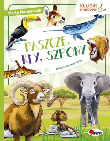 Paszcze, kły, szpony. Klubik odkrywców - Marta Maruszczak [KSIĄŻKA]
