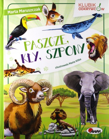 Paszcze, kły, szpony. Klubik odkrywców - Marta Maruszczak [KSIĄŻKA]