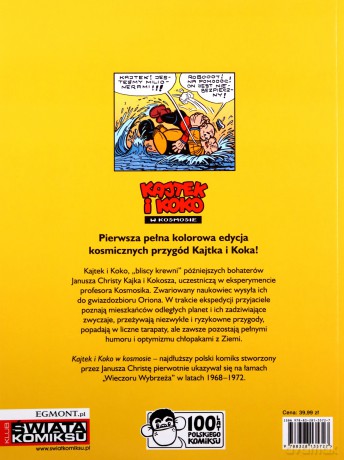 Planeta automatów. Kajtek i Koko w kosmosie (Tom 4) - Janusz Christa [KOMIKS]