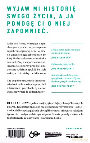 Płynąc do domu - Levy Deborah [KSIĄŻKA]