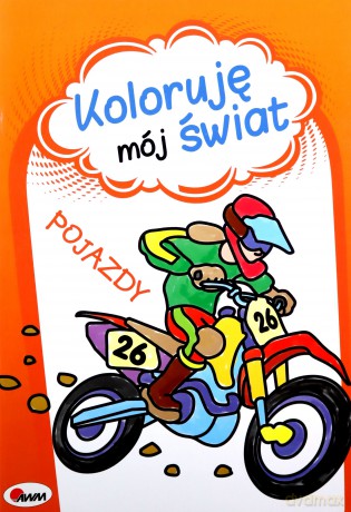 Pojazdy. Koloruję mój świat - Piotr Kozea, Małgorzata Szałek [KSIĄŻKA]