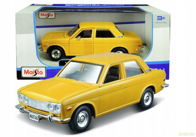 Samochód 1971 Datsun 510 skala 1:24