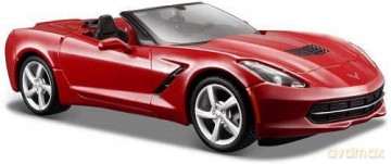 Samochód 2014 Corvette stingray convertible skala 1:24