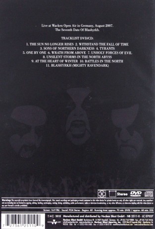Immortal: The Seventh Day Of Blashyrkh [CD]+[DVD]