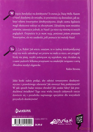 Smakowite przestępstwa. Zbrodnia niezbyt elegancka - Stevens Robin [KSIĄŻKA]