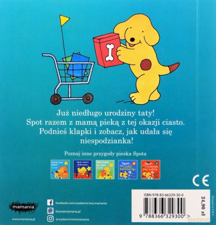 Spot piecze ciasto - Eric Hill [KSIĄŻKA]