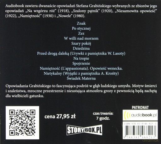 Szalony pątnik - Stefan Grabiński [AUDIOBOOK]
