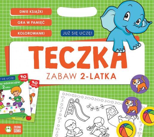 Teczka zabaw 2-latka już się uczę [KSIĄŻKA]