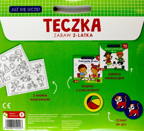 Teczka zabaw 2-latka już się uczę [KSIĄŻKA]