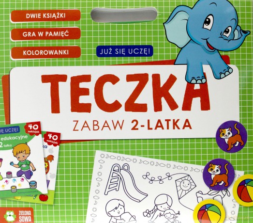 Teczka zabaw 2-latka już się uczę [KSIĄŻKA]