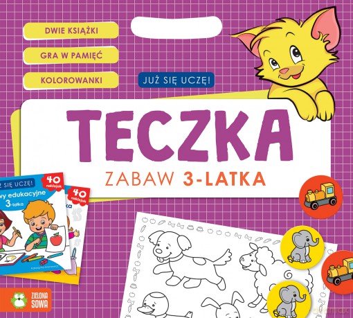 Teczka zabaw 3-latka już się uczę [KSIĄŻKA]