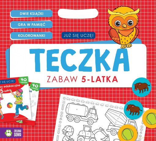 Teczka zabaw 5-latka już się uczę [KSIĄŻKA]