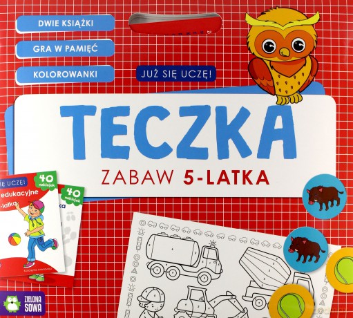 Teczka zabaw 5-latka już się uczę [KSIĄŻKA]