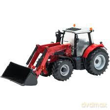 Traktor Britains massey Ferguson 6616 z ładowarką 43082a1