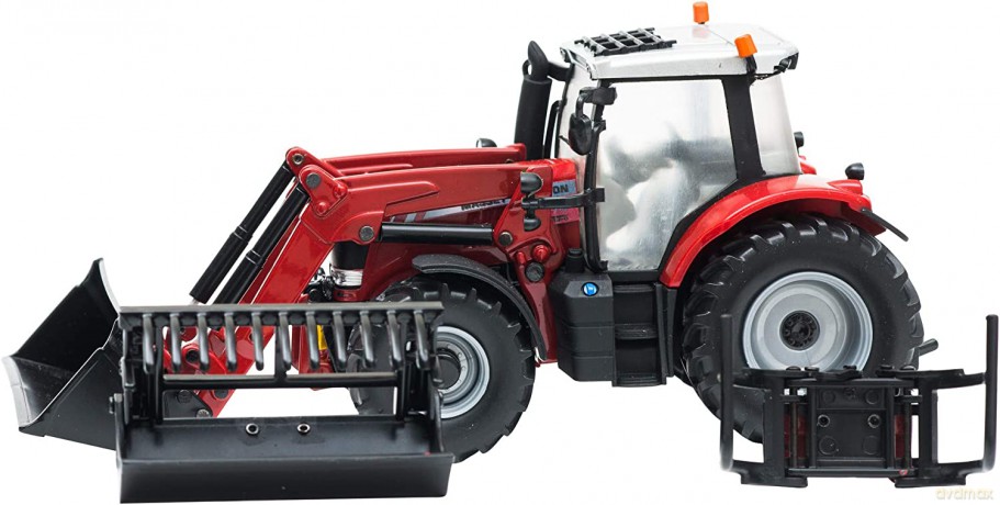 Traktor Britains massey Ferguson 6616 z ładowarką 43082a1