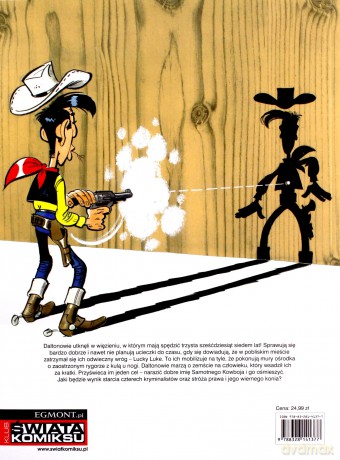 Ucieczka Daltonów. Lucky Luke (Tom 15) - Morris, Rene Goscinny [KOMIKS]
