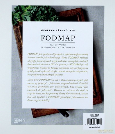 Wegetariańska dieta fodmap bez objawów zespołu jelita drażliwego - Sofia Antonsson [KSIĄŻKA]