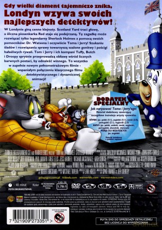 Tom i Jerry i Sherlock Holmes [DVD]