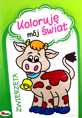 Zwierzęta. Koloruję mój świat - Piotr Kozera, Małgorzata Szałek [KSIĄŻKA]