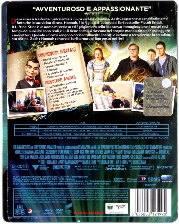 Goosebumps (Gęsia Skórka) (steelbook) [Blu-Ray]