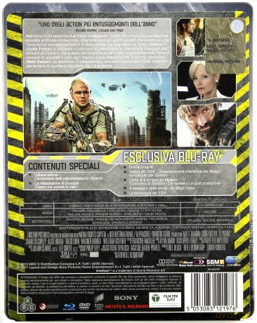 Elysium (Elizjum) (steelbook) [Blu-Ray]