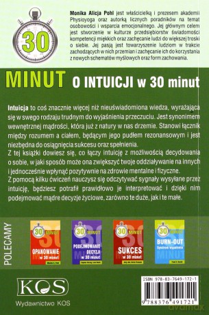 O intuicji w 30 minut [KSIĄŻKA]