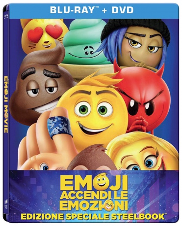 The Emoji Movie (Emotki. Film) (steelbook) [Blu-Ray]+[DVD]