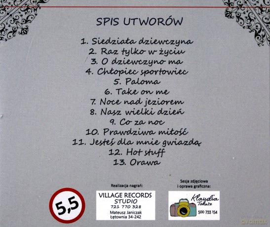 Zespół Muzyczny PIęć i pół: Pierwszy Raz [CD]