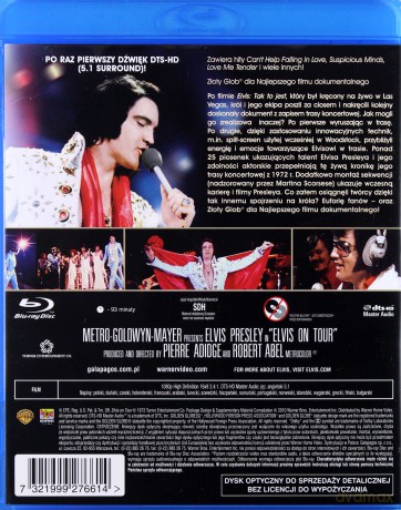 Elvis w trasie [Blu-Ray]