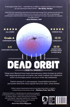 Aliens. Dead Orbit - James Stokoe [KOMIKS]
