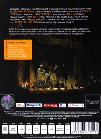 Parnassus wydanie specjalne (digipack) [2DVD]
