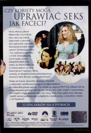 Seks w wielkim mieście sezony 1+2 Pakiet [10DVD]