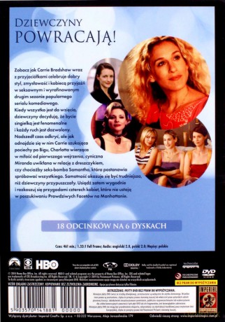 Seks w wielkim mieście sezony 1+2 Pakiet [10DVD]