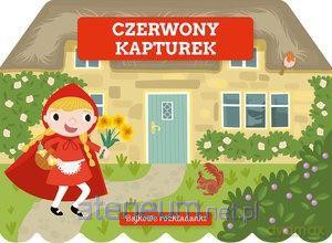 Bajkowe rozkładanki. Czerwony Kapturek - Nicole van Dooren [KSIĄŻKA]