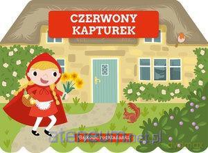 Bajkowe rozkładanki. Czerwony Kapturek - Nicole van Dooren [KSIĄŻKA]