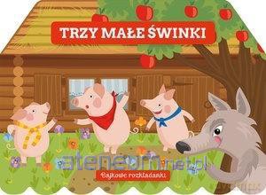 Bajkowe rozkładanki. Trzy małe świnki - Nicole van Dooren [KSIĄŻKA]