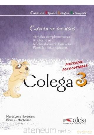 Colega 3 carpeta de recursos - Maria Hortelano [KSIĄŻKA]