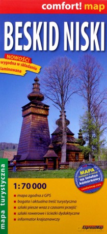 Comfort! map Beskid Niski 1:70 000 mapa turystyczna