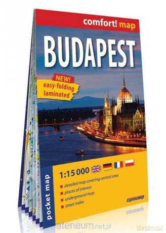 Comfort! map Budapeszt (pocket) 1:15 000