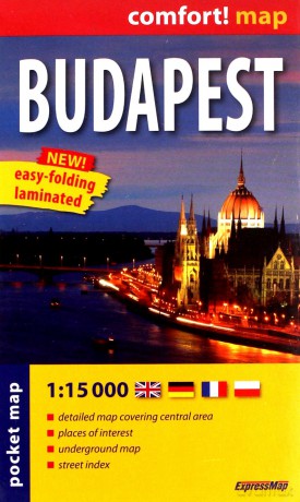 Comfort! map Budapeszt (pocket) 1:15 000