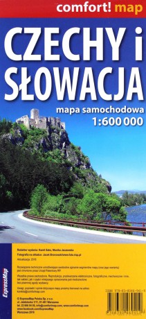 Comfort! map Czechy i Słowacja 1:600 000 mapa