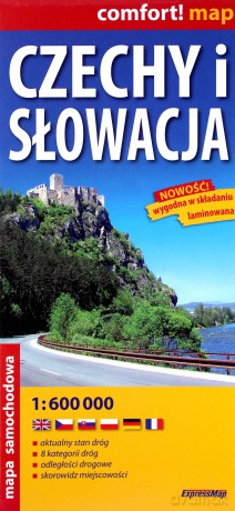 Comfort! map Czechy i Słowacja 1:600 000 mapa