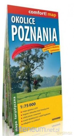 Comfort! map Okolice Poznania 1:75 000 mapa