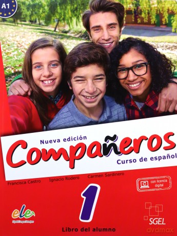 Companeros 1 podręcznik + licencia digital - Castro Francisca [KSIĄŻKA]